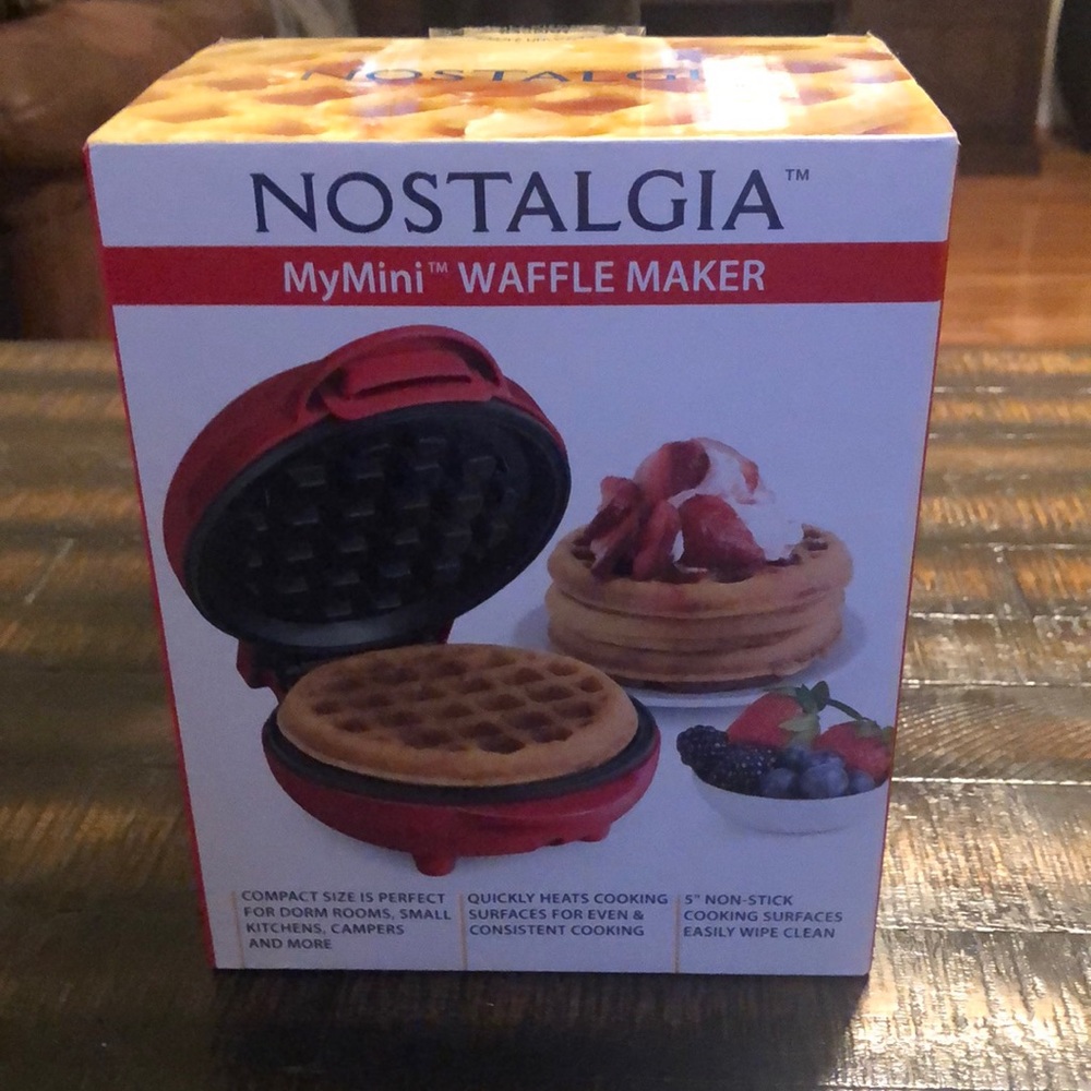 Nostalgia “My Mini” Waffle Maker